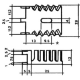 REFROIDISSEUR TO220/TO3P 15.5°C/W AVEC BROCHES