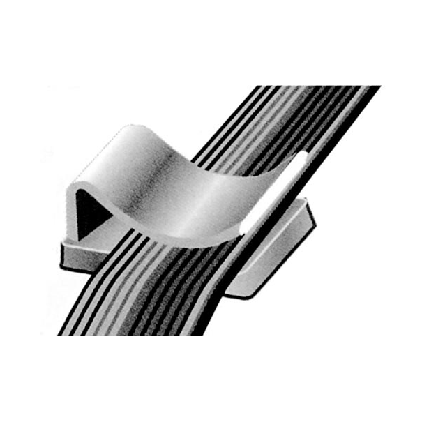 COLLIERS SERRE-CABLE POUR CABLES PLATS