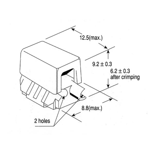CONNECTEUR POUR DERIVATION DE CABLES