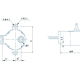 MOTEUR PAS A PAS 12VCC 32mA (ANGLE 5.625° / 64 PAS)