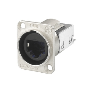 CONNECTEUR RJ45 FEMELLE CAT6 NEUTRIK POUR MONTAGE SUR CHASSIS. IP54