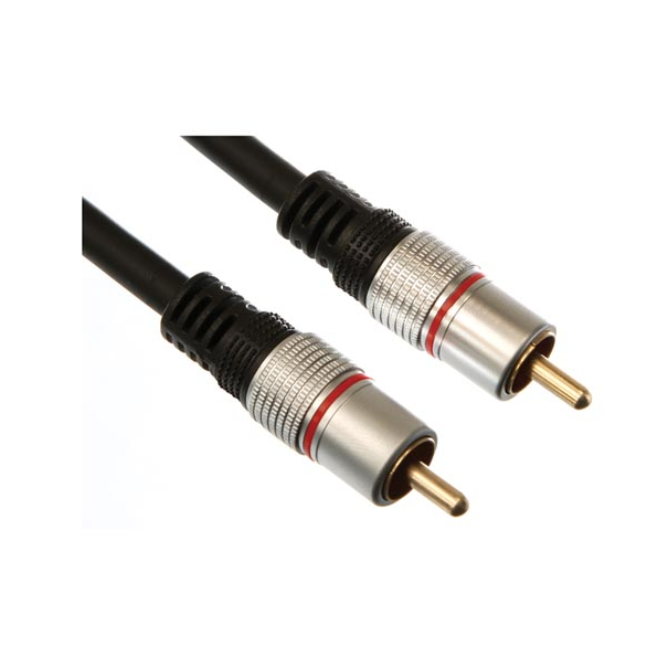 FICHE AUDIO NUMÉRIQUE RCA VERS FICHE AUDIO NUMÉRIQUE RCA / PROFESSIONNEL / 5.0m