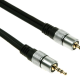 FICHE STÉRÉO 3.5MM VERS FICHE STÉRÉO 3.5MM / PROFESSIONNEL / 1.50m