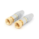 PAIRE DE FICHES CONNECTEUR F / PROFESSIONNEL