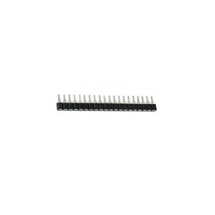BARRETTE FEMELLE POUR CI, SIMPLE RANGEE A 20 CONTACTS, PAS 2.54mm
