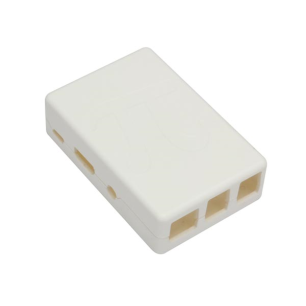 BOÎTIER POUR RASPBERRY PI B - BLANC - POUR RASPBERRY PIB+, 2B et 3B