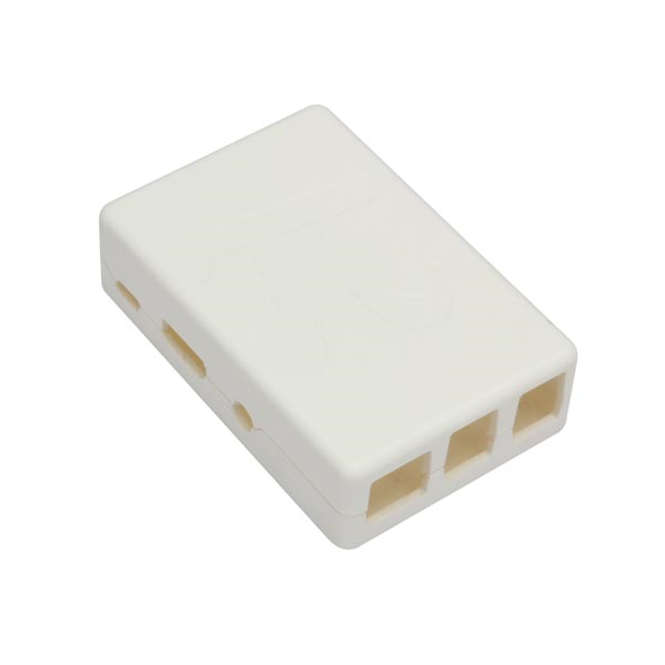 BOÎTIER POUR RASPBERRY PI B - BLANC - POUR RASPBERRY PIB+, 2B et 3B