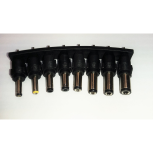ASSORTIMENT DE 8 DC PLUG