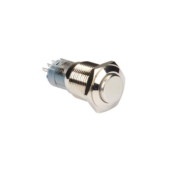 INTERRUPTEUR ROND MÉTALLIQUE HAUT SPDT 1NO 1NC
