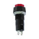 SWITCH .1P OFF-ON HEXA ROUGE