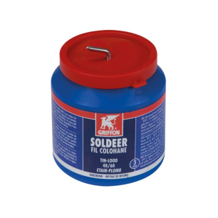 GRIFFON - SOUDURE EN FIL - POUR SOUDURE TENDRE - 500 g - 3 mm