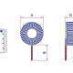 SELF ANTIPARASITE 100µH 84mohm - 2.5A