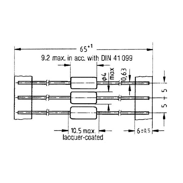INDUCTANCE HF 68µH