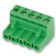 BORNIER 6CTS FEM. DETACHABLE. 5.08mm