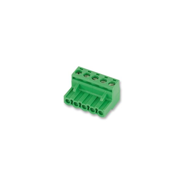 BORNIER 6CTS FEM. DETACHABLE. 5.08mm