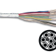 MULTICABLE BLINDE 8 x 0.19mm + 1//BLANC