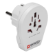 ADAPTATEUR DE VOYAGE - MONDE VERS EUROPE + USB