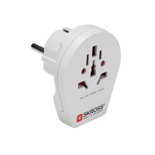 ADAPTATEUR DE VOYAGE - MONDE VERS EUROPE + USB