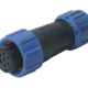 CONNECTEUR FEMELLE 7 POLES IP68 - 125V 5A - MONTAGE SUR CABLE