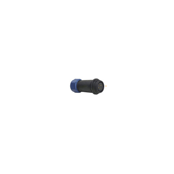 CONNECTEUR FEMELLE 3 POLES IP68 - 500V 30A - MONTAGE SUR CABLE