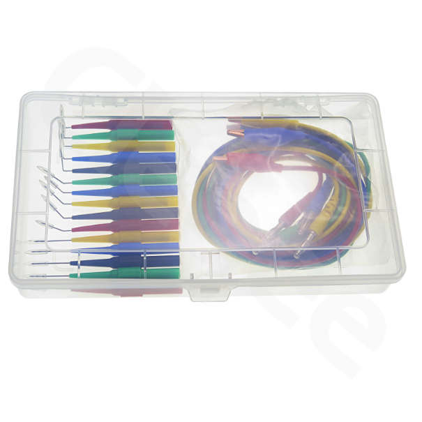 Kit de pointes et de cordons de test.