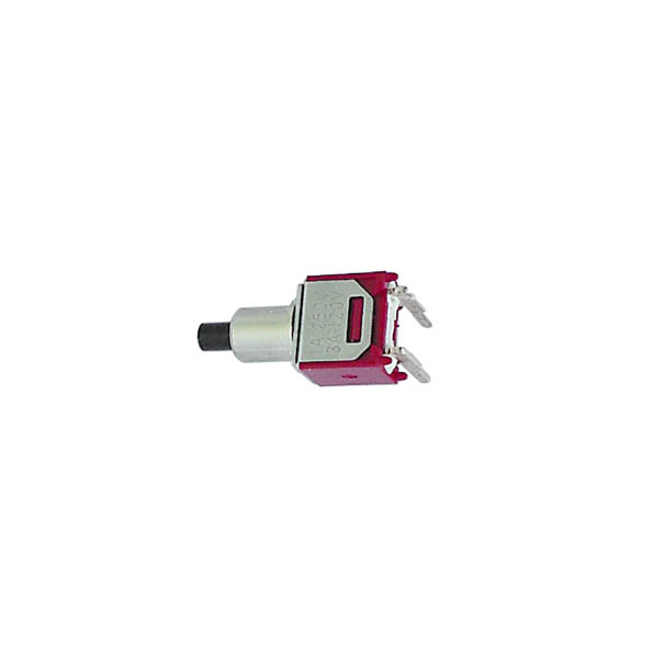 BOUTON-POUSSOIR SUBMINIATURE HORIZONTAL 90° - SPST OFF-(ON)