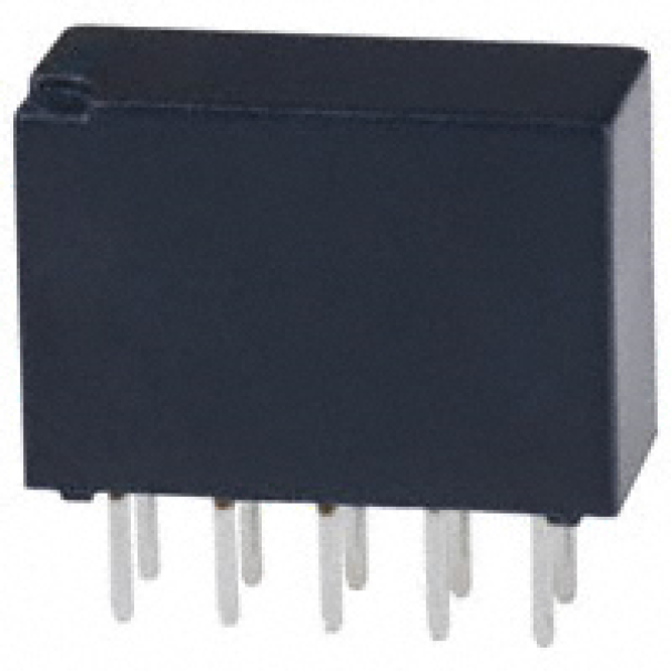RELAIS 12VDC 2INV 2A - 2 BOBINES BISTABLES
