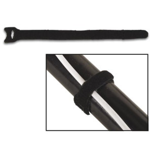 COLLIERS DE SERRAGE NOIRS À FERMETURE AUTO-AGRIPPANTE 30cm