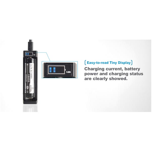 CHARGEUR MULTIFONCTIONS POUR ACCUS LI-ION - 1 ACCU