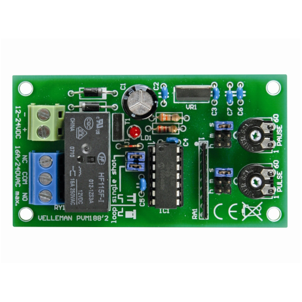 MINUTEUR IMPULSION-PAUSE 1s ~ 60h