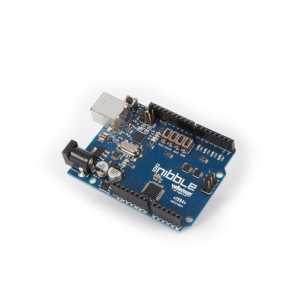 MODULE NIBBLE VELLEMAN ASSEMBLÉ - AVEC 4 LED ET 4 BP INTEGRES.