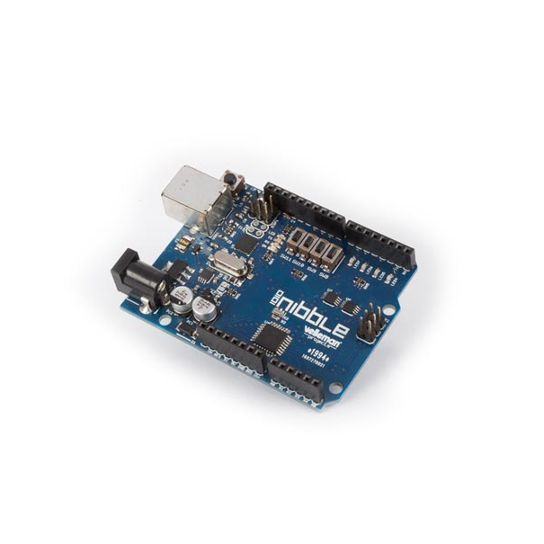 MODULE NIBBLE VELLEMAN ASSEMBLÉ - AVEC 4 LED ET 4 BP INTEGRES.