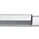 GOULOTTE PASSE-CÂBLES - ALUMINIUM - 50mm x 1100mm - ARGENTÉ