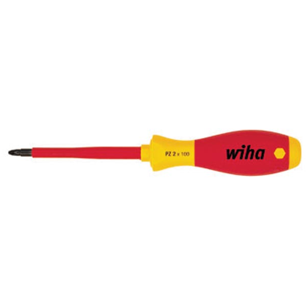 WIHA -TOURNEVIS SOFTFINISH VDE/GS - TÊTE POZIDRIV PZ2 x 100mm - 324