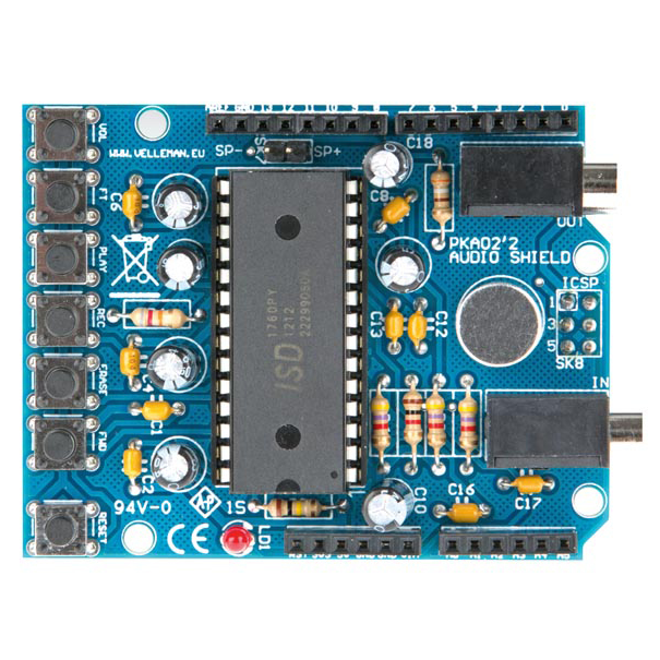 ENREGISTREUR AUDIO POUR ARDUINO®