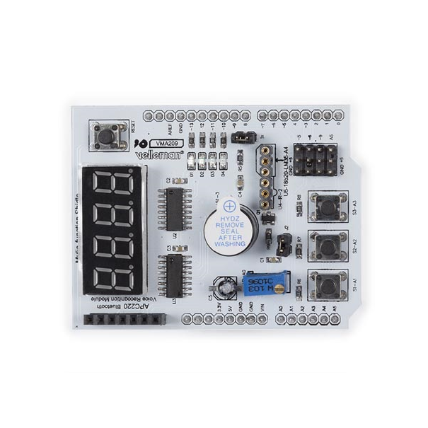 CARTE D'EXTENSION MULTIFONCTIONS POUR ARDUINO®