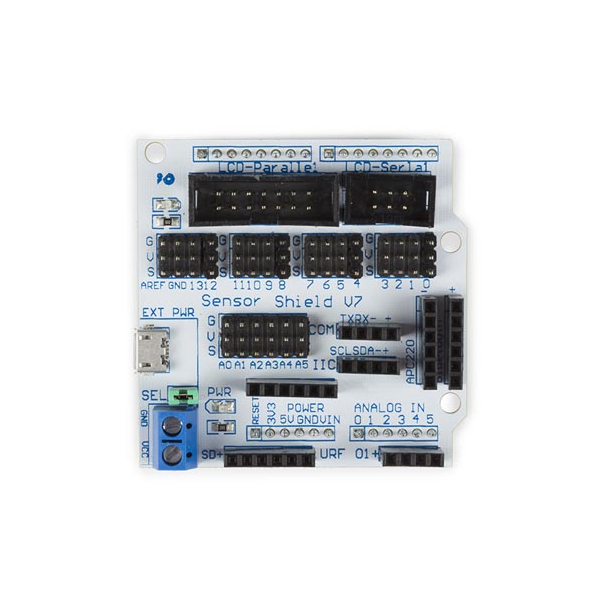 SHIELD CAPTEUR - COMPATIBLE AVEC ARDUINO®