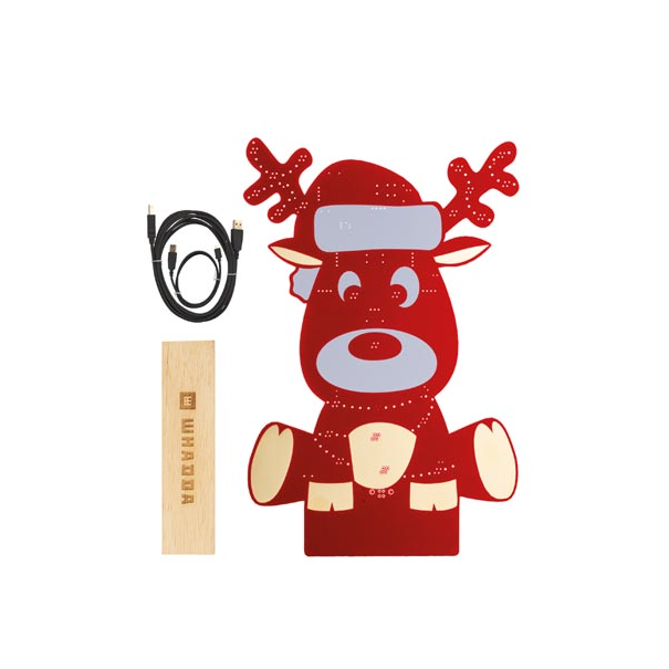 KIT DE PROGRAMMATION PRÉ-ASSEMBLÉ RUDOLPH XL - VERSION ROUGE