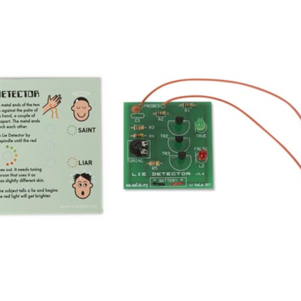 MADLAB ELECTRONIC KIT - DÉTECTEUR DE MENSONGES