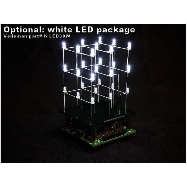 CUBE À LED 3D - 3 X 3 X 3