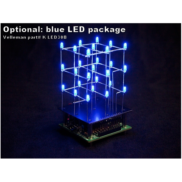 CUBE À LED 3D - 3 X 3 X 3