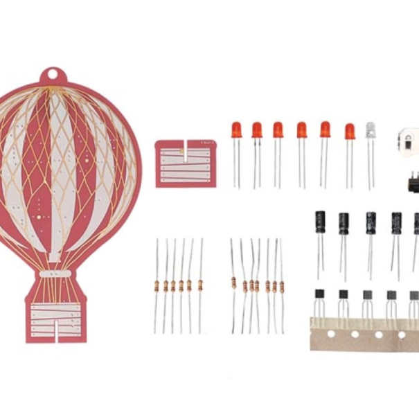 Montgolfière Rétro - Kit de Soudage Éducatif