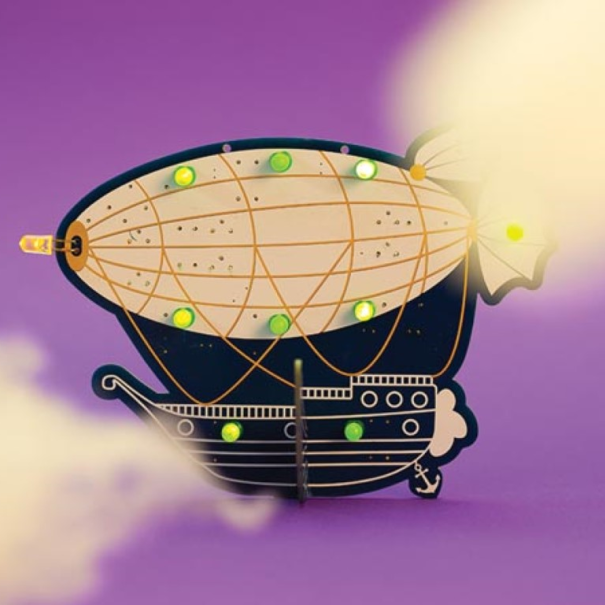 Zeppelin Rétro - Kit de Soudage Éducatif