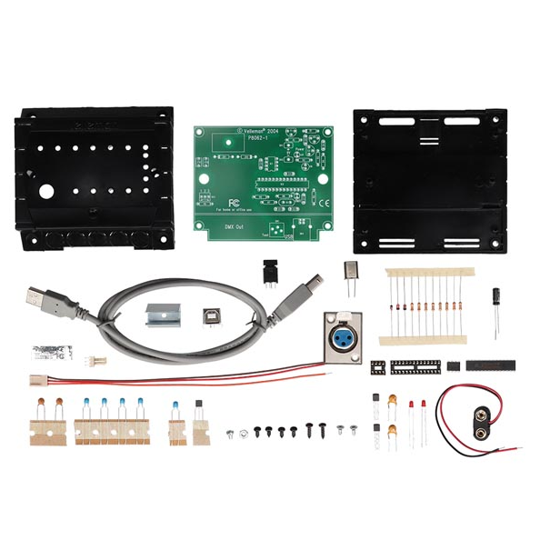 RÉGIE DE LUMIÈRE DMX VIA USB