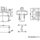 TOUCHE CONTACT 12 x 12mm HAUTEUR : 7.3mm