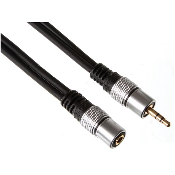FICHE STÉRÉO 3.5MM VERS JACK STÉRÉO 3.5MM / PROFESSIONNEL / 10.0m