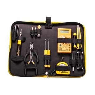 KIT DE SOUDURE ANTEX 60W AU GAZ DANS UNE HOUSSE COMPRENANT 10 OUTILS ET 2 PANNES