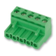 BORNIER 3CTS FEM. DETACHABLE. 5.08mm