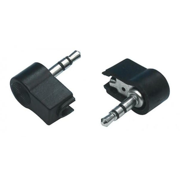JACK 3.5MM M ST COUDE 90°