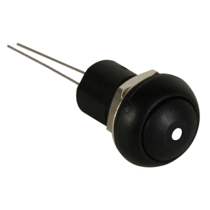 BOUTON-POUSSOIR MINIATURE UNIPOLAIRE À LED BLANCHE SPST OFF-ON